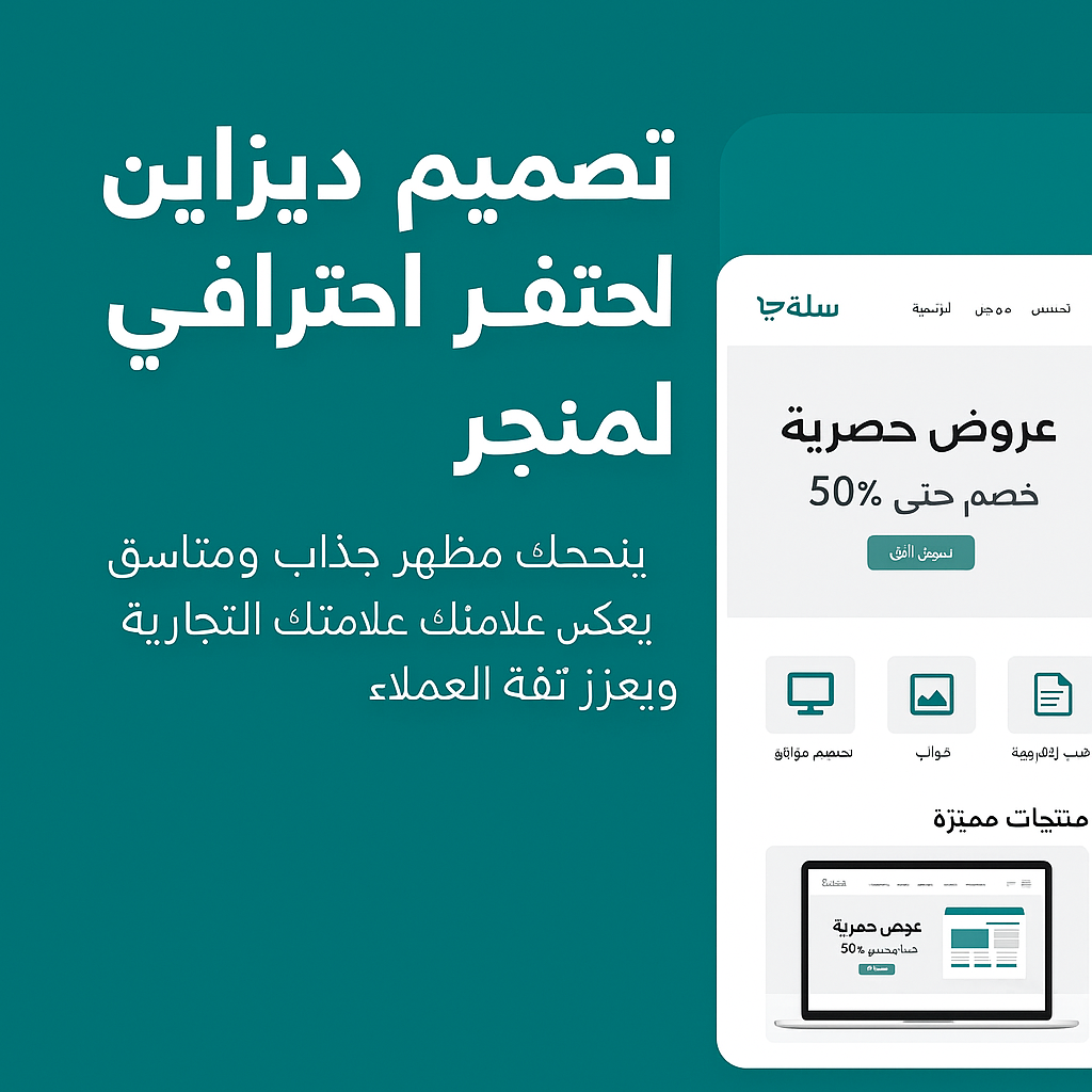 تصميم موقع سلة